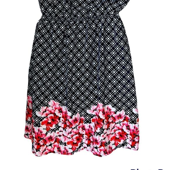 41 Hawthorne Sleeveless short Navy Blue Dress sz S - Picture 5 of 6